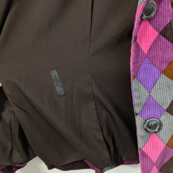 Vintage Emilio Pucci corduroy blazer, Made in Italy designer jacket - Picture 7 of 8